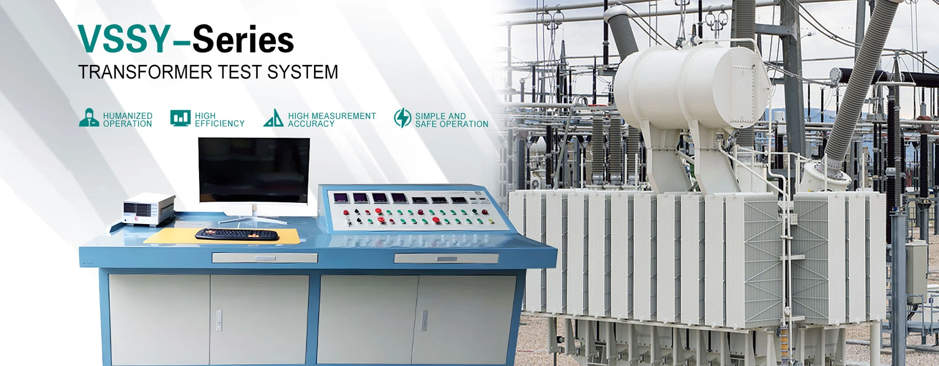 Transformator-Testsystem