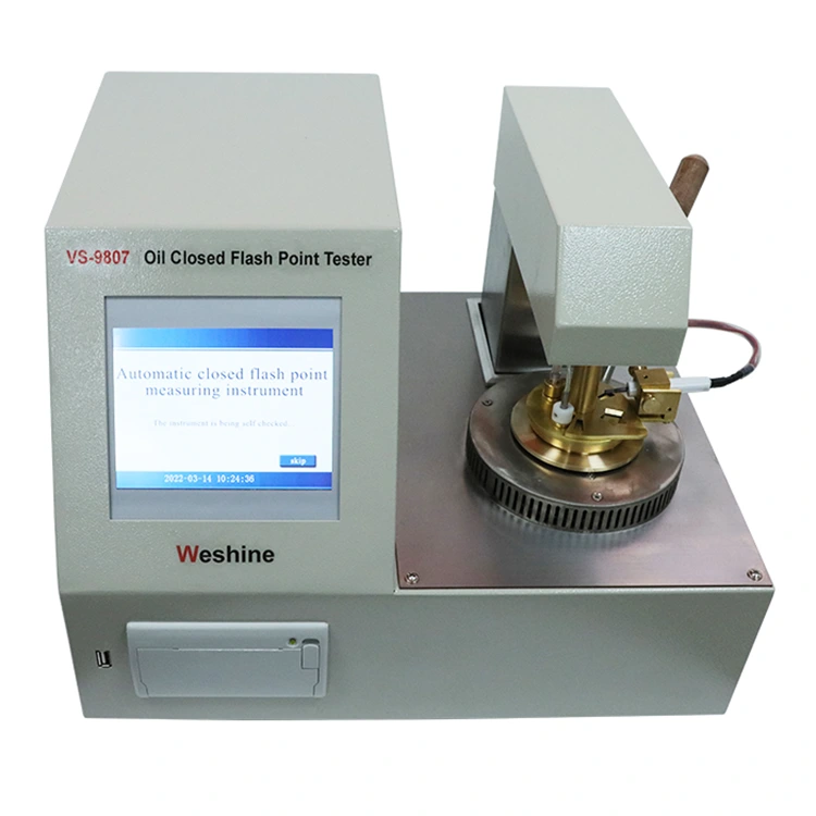 Flammpunkttester des Cleveland Open Cup